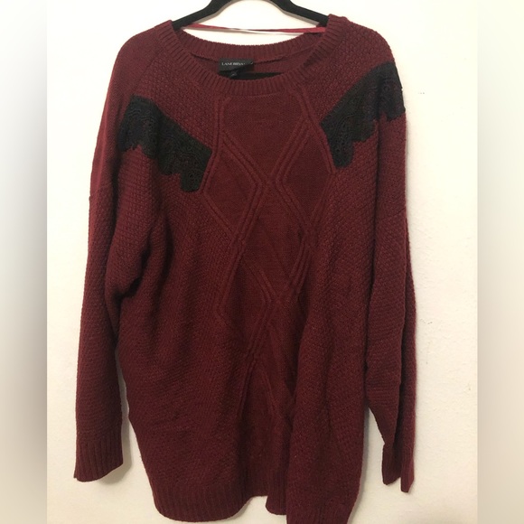 Lane Bryant Tops - Lane bryant cable knit sweater 22/24